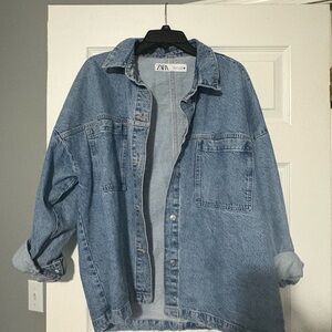 Zara Light Blue Denim Jacket